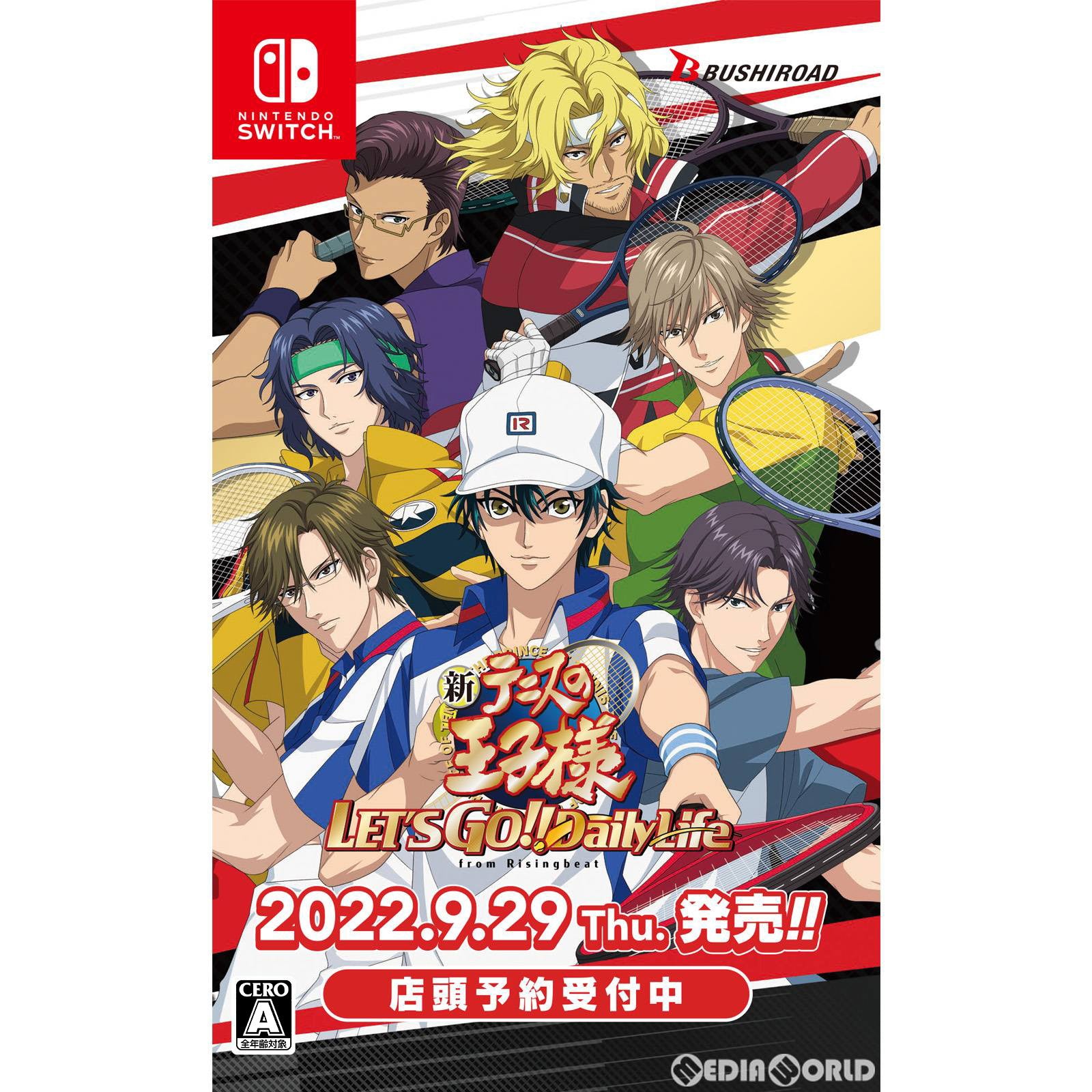 【中古即納】[Switch]新テニスの王子様 LET'S GO!! ～Daily Life～ from RisingBeat(レッツゴー デイリーライフ フロムライジングビート) 通常版 ブシロード (20220929)