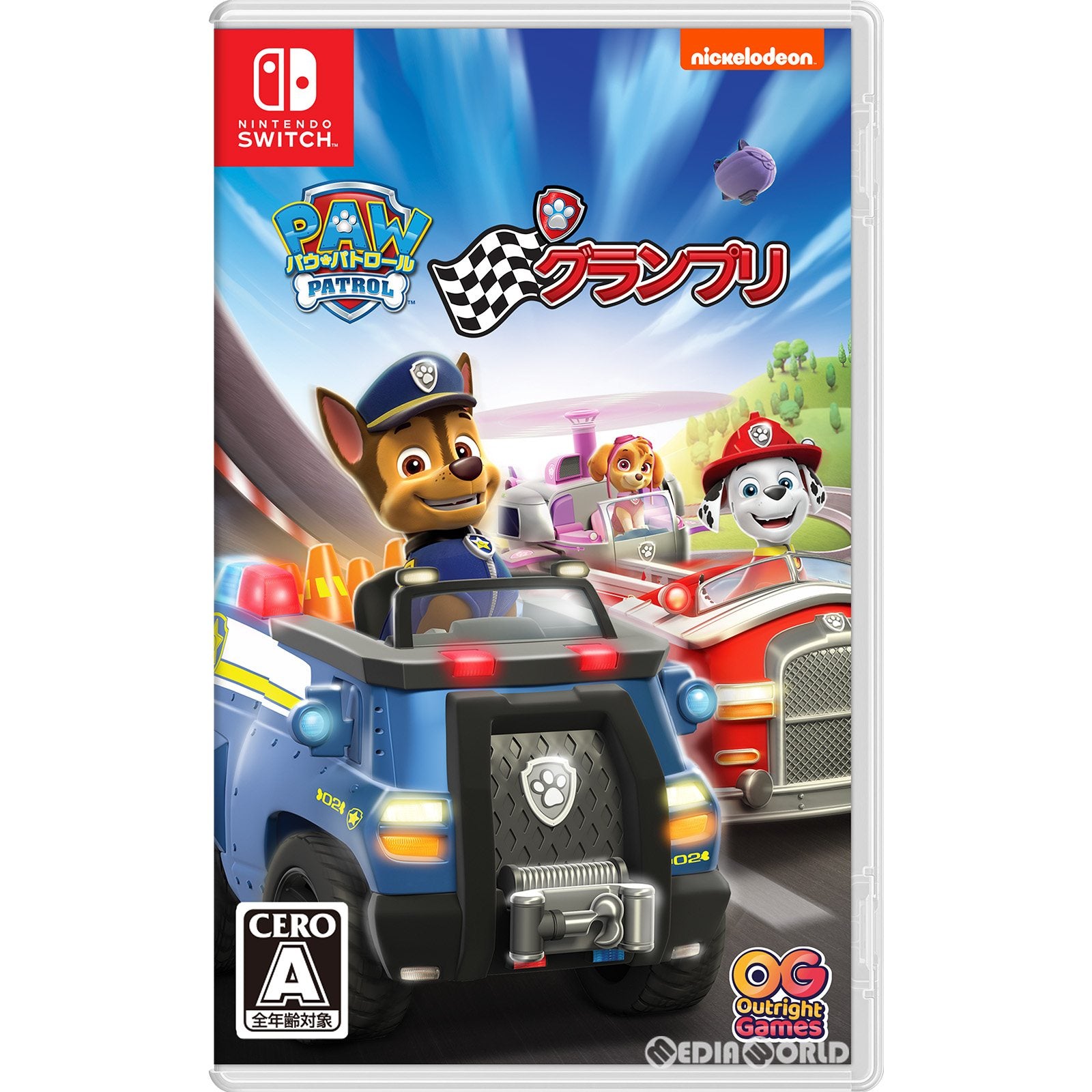 【中古即納】[Switch]パウ・パトロール グランプリ(PAW Patrol Grand Prix)(20221027)