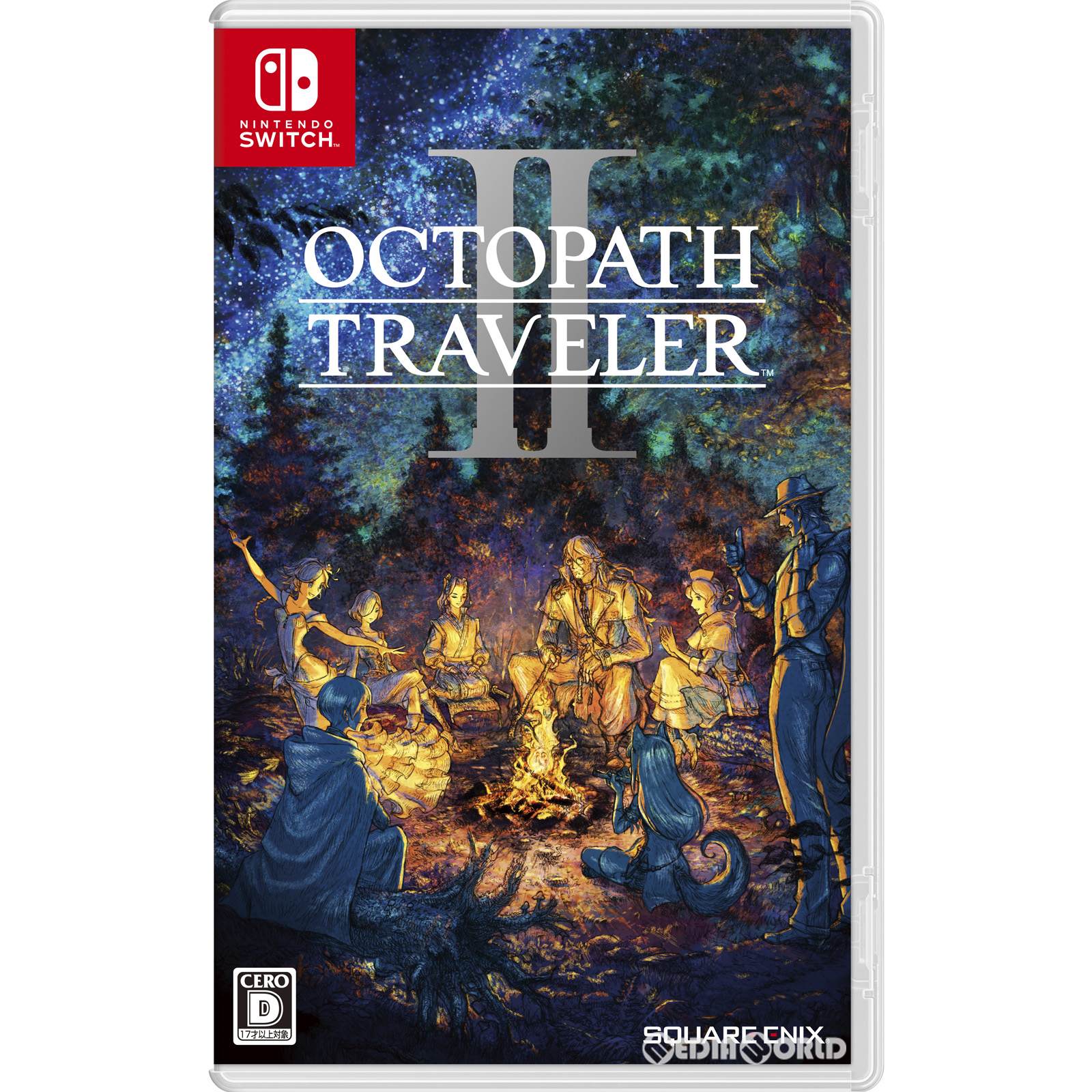 【中古即納】[お得品][表紙説明書なし][Switch] オクトパストラベラーII(OCTOPATH TRAVELER 2) スクウェア・エニックス(20230224)