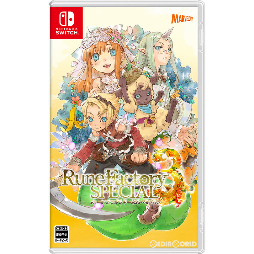 【新品】【お取り寄せ】[Switch] ルーンファクトリー3スペシャル(Rune Factory 3 SPECIAL) 通常版 マーベラス(20230302)