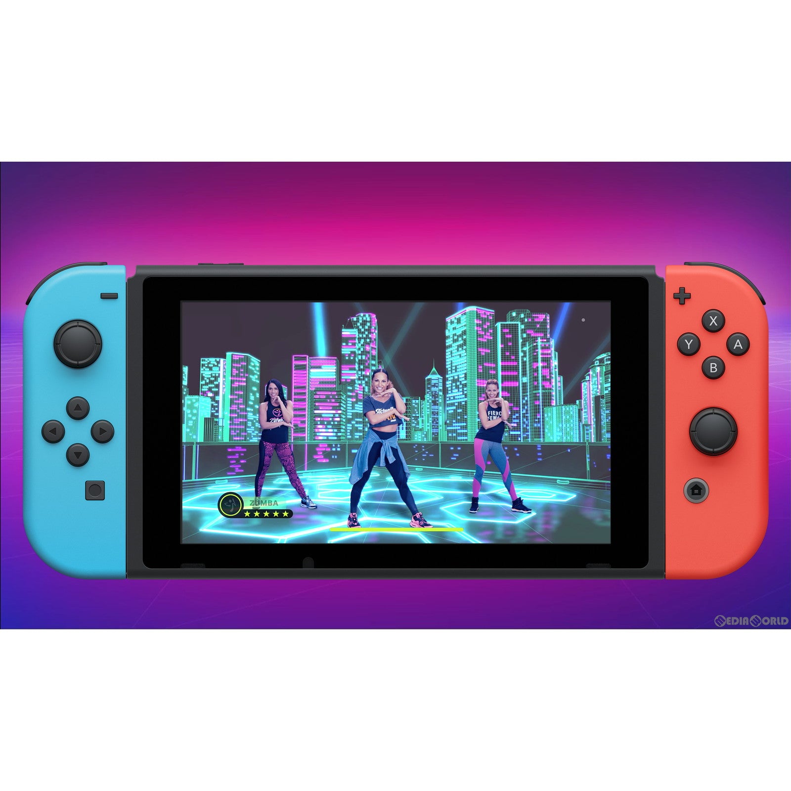 【中古即納】[Switch]Zumba  de 脂肪燃焼!(ズンバ  デ 脂肪燃焼!)  新価格版(HAC-2-ASLUB)(20230119)