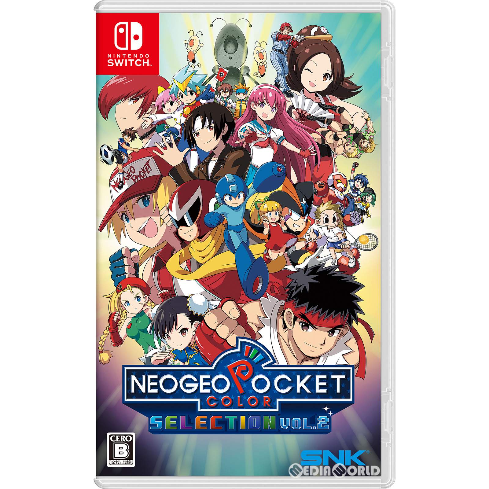 【新品】【お取り寄せ】[Switch] NEOGEO POCKET COLOR SELECTION Vol.2(ネオジオ ポケット カラー セレクション ボリューム2) SNK(エスエヌケイ)(20230302)
