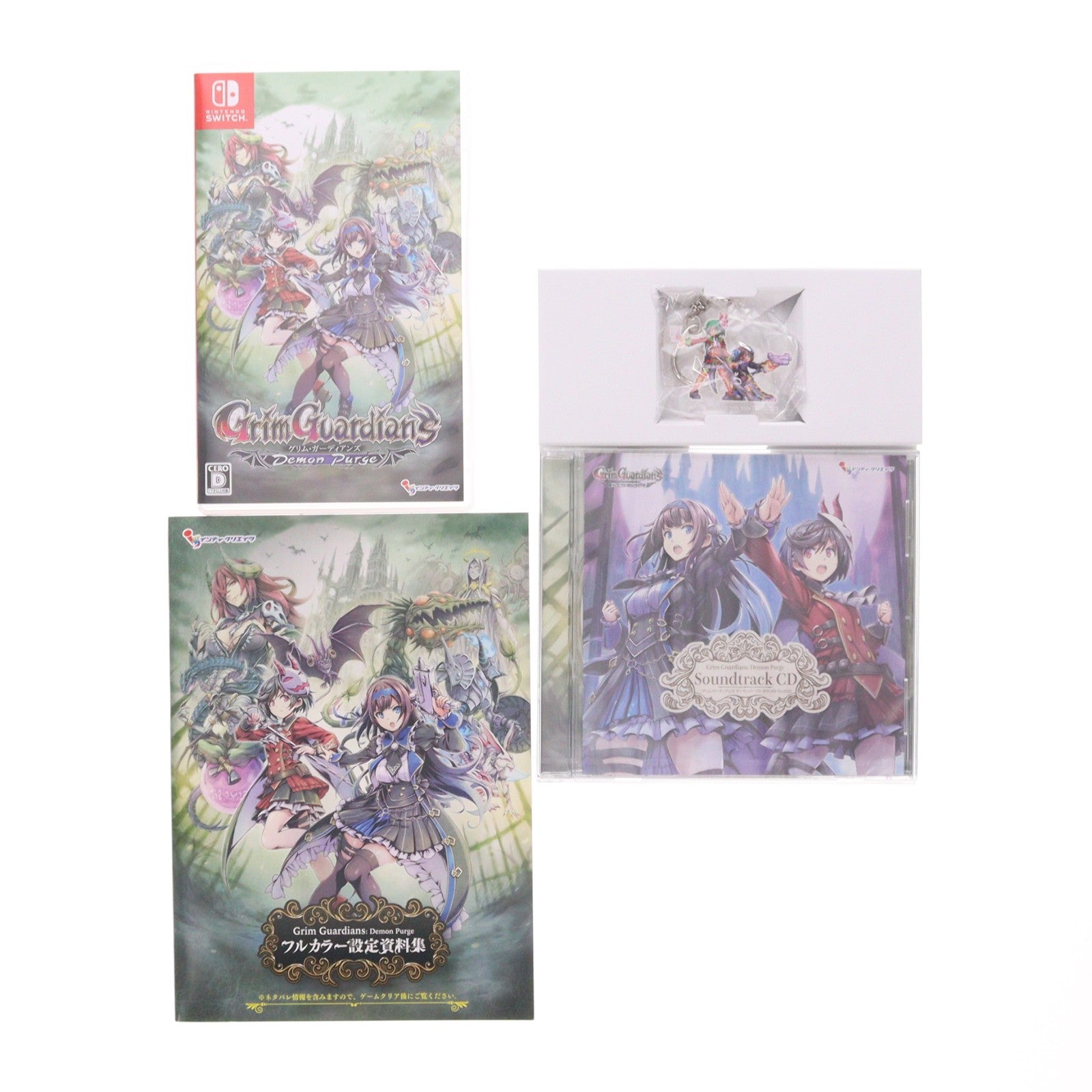 【中古即納】[Switch] Grim Guardians: Demon Purge(グリム・ガーディアンズ デーモンパージ) 限定版 インティ・クリエイツ(20230323)
