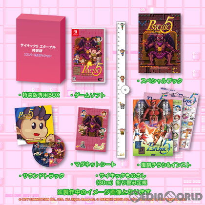 【新品即納】[Switch]サイキック5 エターナル(PSYCHIC 5 ETERNAL) 特装版 エスパー団エディション(限定版) シティコネクション (20230727)