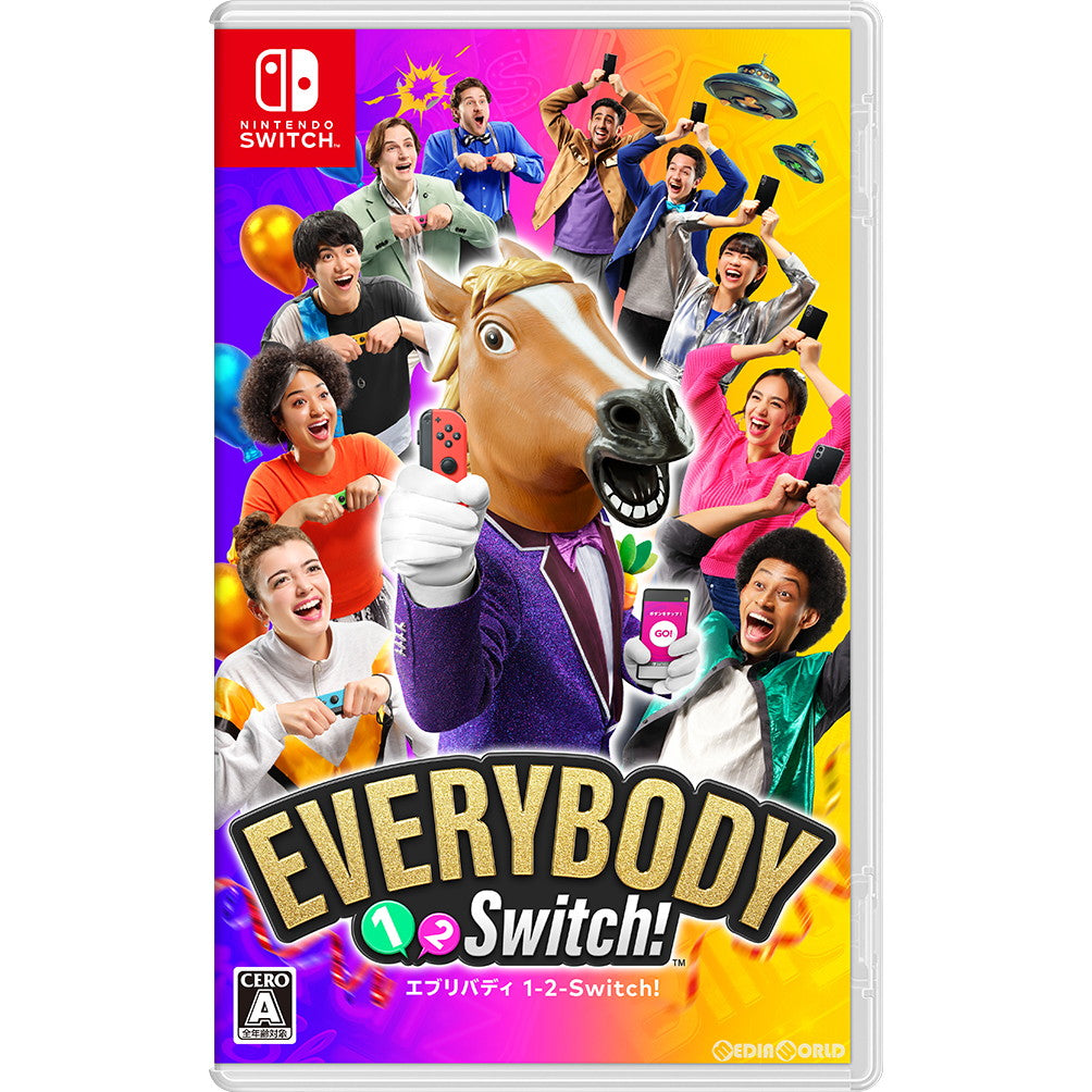 【新品即納】[Switch]エブリバディ 1-2-Switch! 任天堂 (20230630)