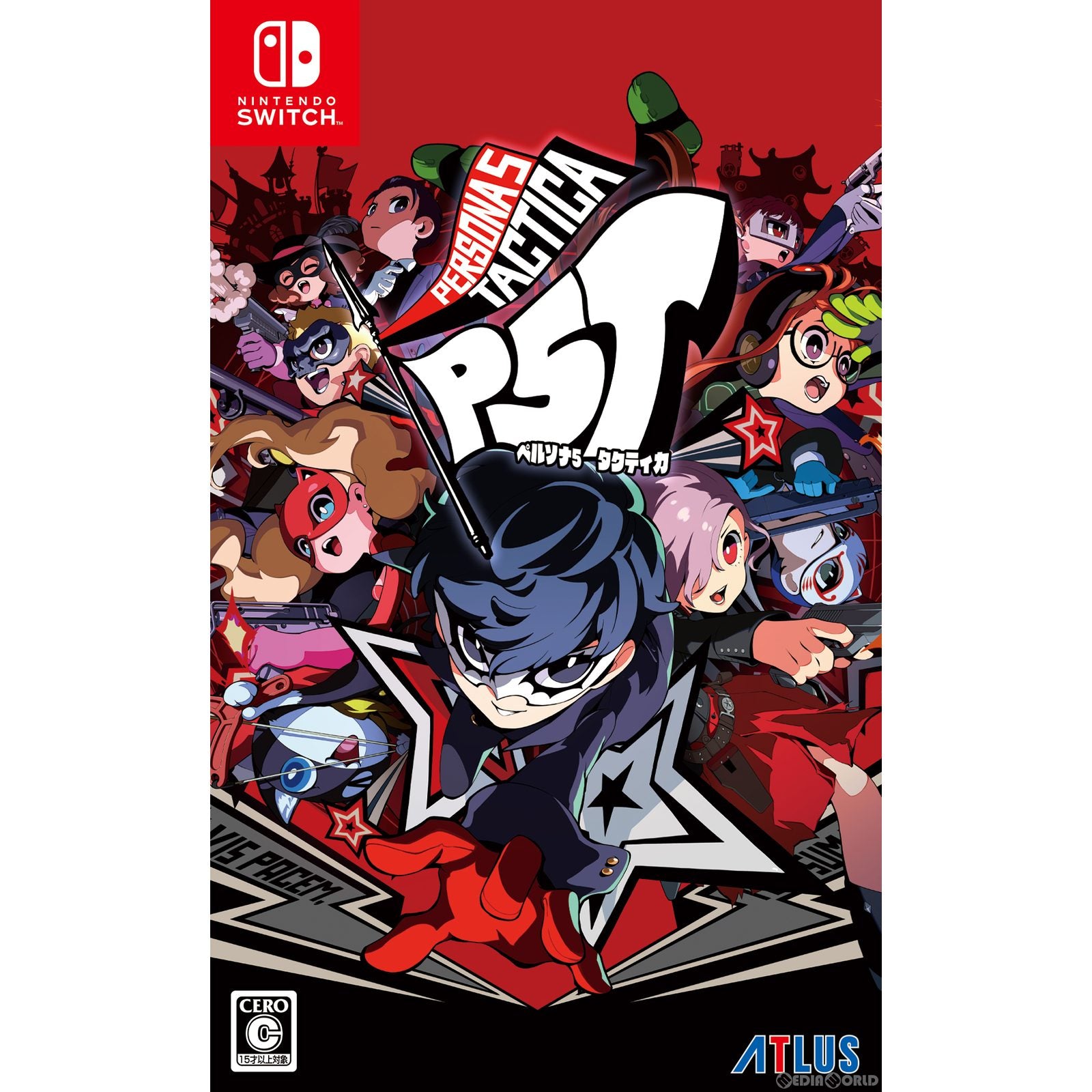 【新品即納】[Switch]先着購入特典付(ペルソナ『オルフェウス・賊神』＆『イザナギ・賊神』DLC) ペルソナ5 タクティカ(PERSONA5 TACTICA/P5T) アトラス (20231117)