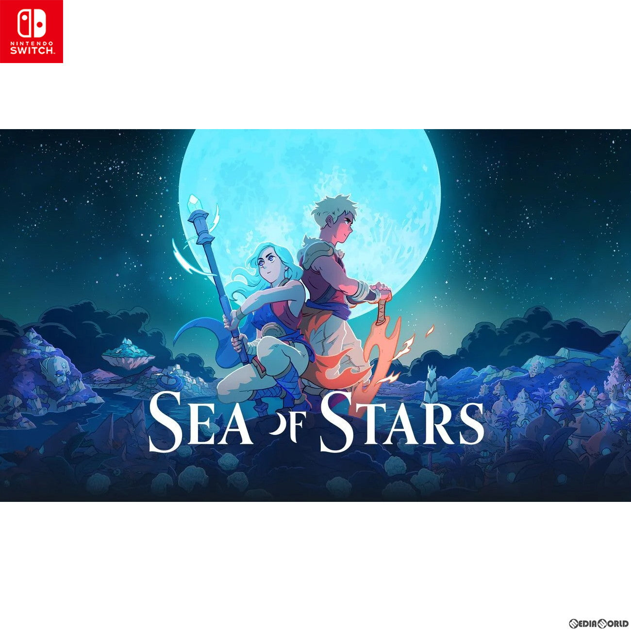 【新品即納】[Switch]初回特典付(アートカード 3枚) Sea of Stars(シーオブスターズ) Kakehashi Games (20231207)