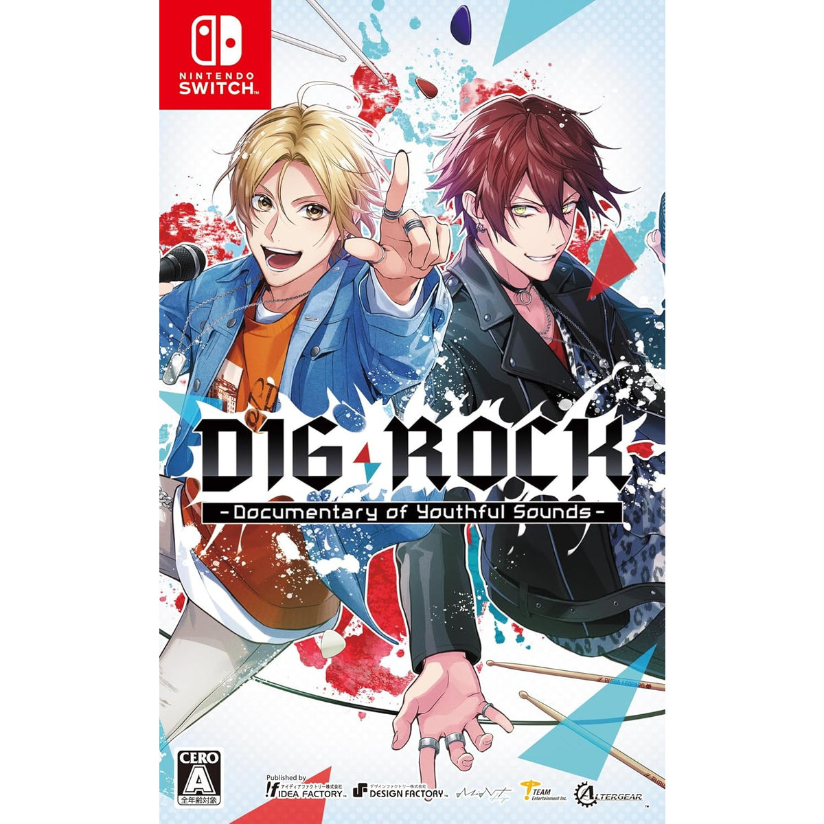 【中古即納】[Switch] DIG-ROCK -Documentary of Youthful Sounds-(ディグロック ドキュメンタリー オブ ユースフル サウンズ) 通常版 アイディアファクトリー(20250828)