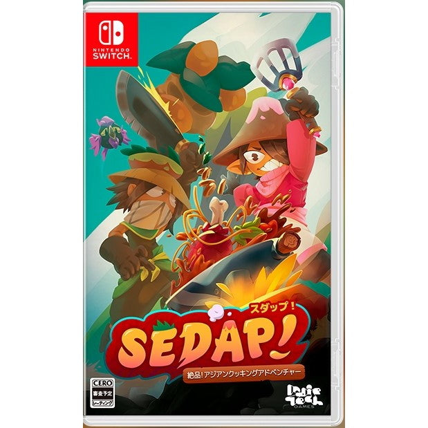 【新品】【お取り寄せ】[Switch] レシピ本付属 SEDAP!(スダップ!) ～絶品!アジアンクッキングアドベンチャー～ ネオス(20251023)