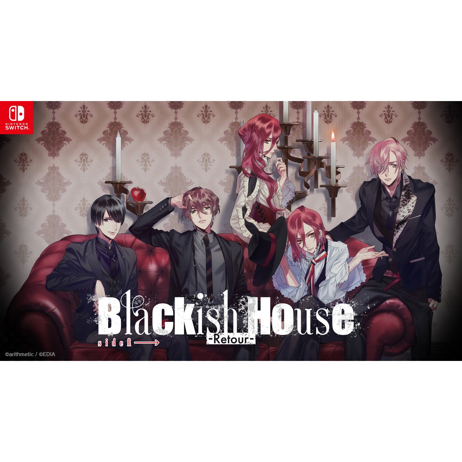 【予約前日出荷】[Switch] Blackish House sideA→ -Retour-(ブラッキッシュハウス サイドエー ルトゥール) 通常版 エディア(20251009)