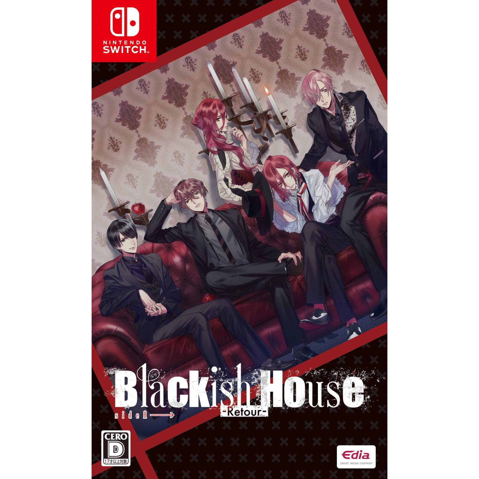 【新品】【お取り寄せ】[Switch] Blackish House sideA→ -Retour-(ブラッキッシュハウス サイドエー ルトゥール) 通常版 エディア(20251009)