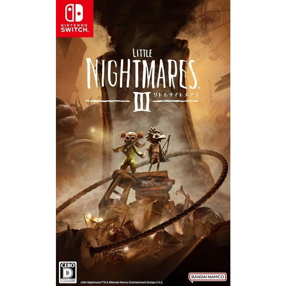【新品即納】[Switch] 早期購入特典付(ダークシックス コスチュームセット) リトルナイトメア3(LITTLE NIGHTMARES III) バンダイナムコエンターテインメント(20251010)