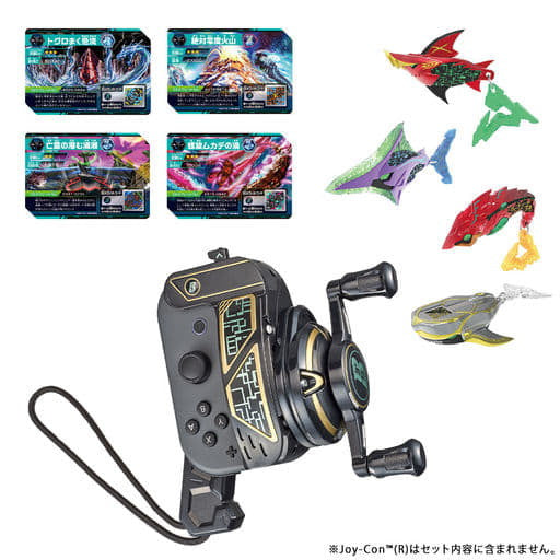 【中古即納】[お得品][表紙説明書なし][Switch] 爆釣ハンターズ 爆釣ギガロッド DXセット バンダイ(20191207)