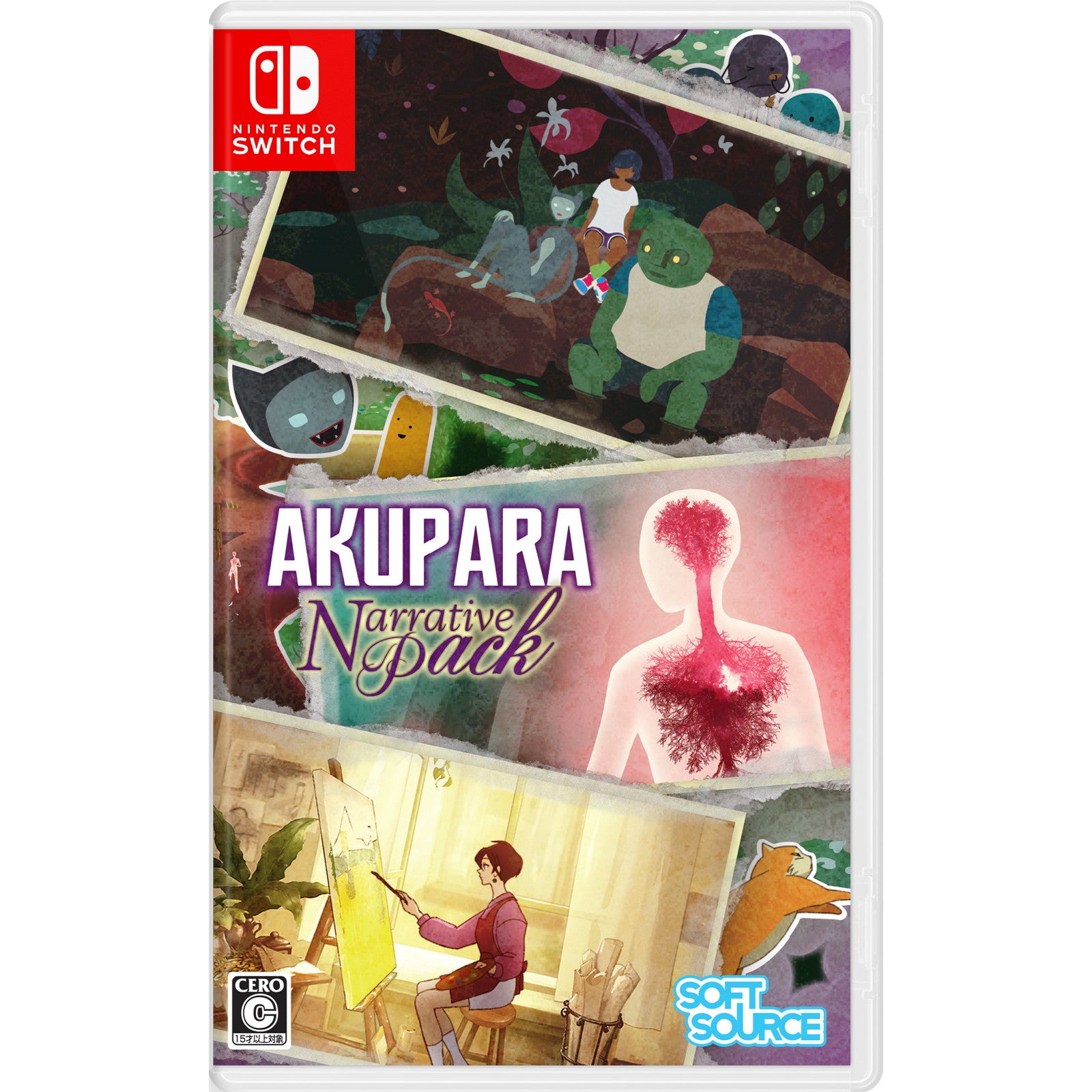 【予約前日出荷】[Switch] AKUPARA Narrative pack(アクパラ ナラティブパック) SOFT SOURCE(20251016)