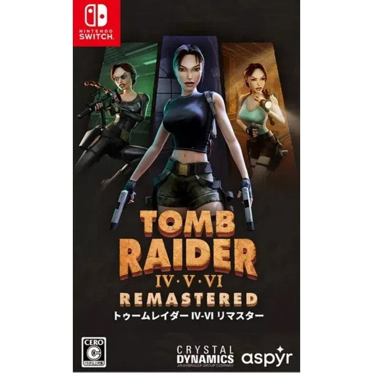 【中古即納】[Switch] Tomb Raider IV-VI Remastered(トゥームレイダー 4-6 リマスター) 通常版 Aspyr(20251211)