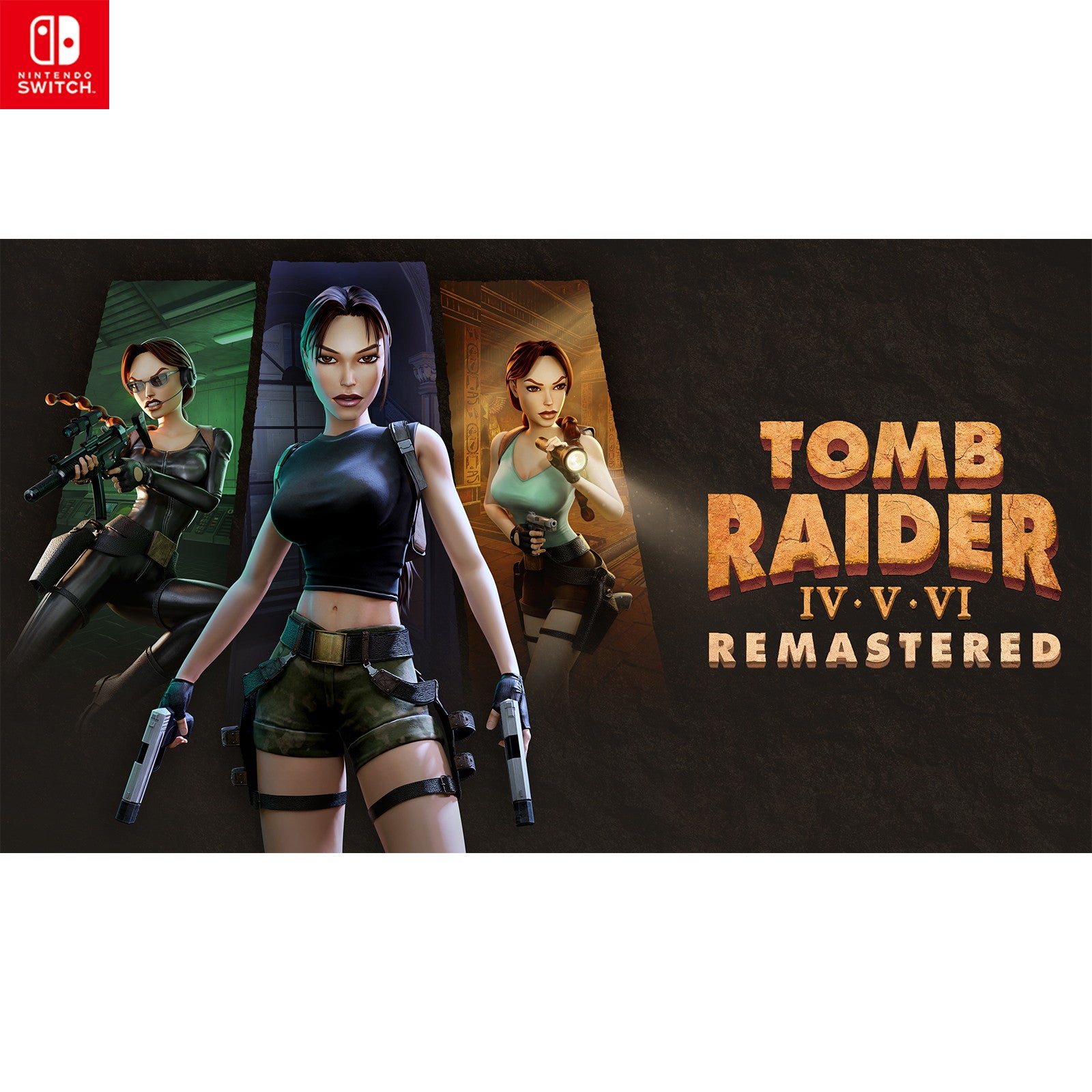 【予約前日出荷】[Switch] Tomb Raider IV-VI Remastered(トゥームレイダー 4-6 リマスター) デラックスエディション(限定版) Aspyr(20251023)
