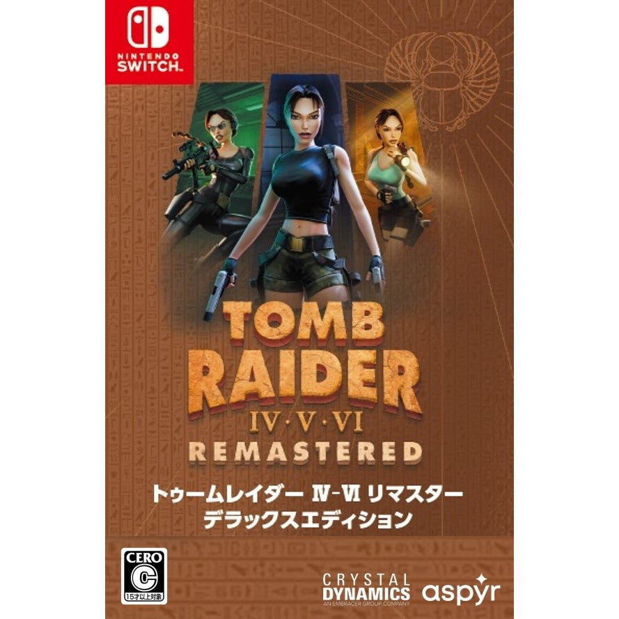 【新品即納】[Switch] Tomb Raider IV-VI Remastered(トゥームレイダー 4-6 リマスター) デラックスエディション(限定版) Aspyr(20251211)