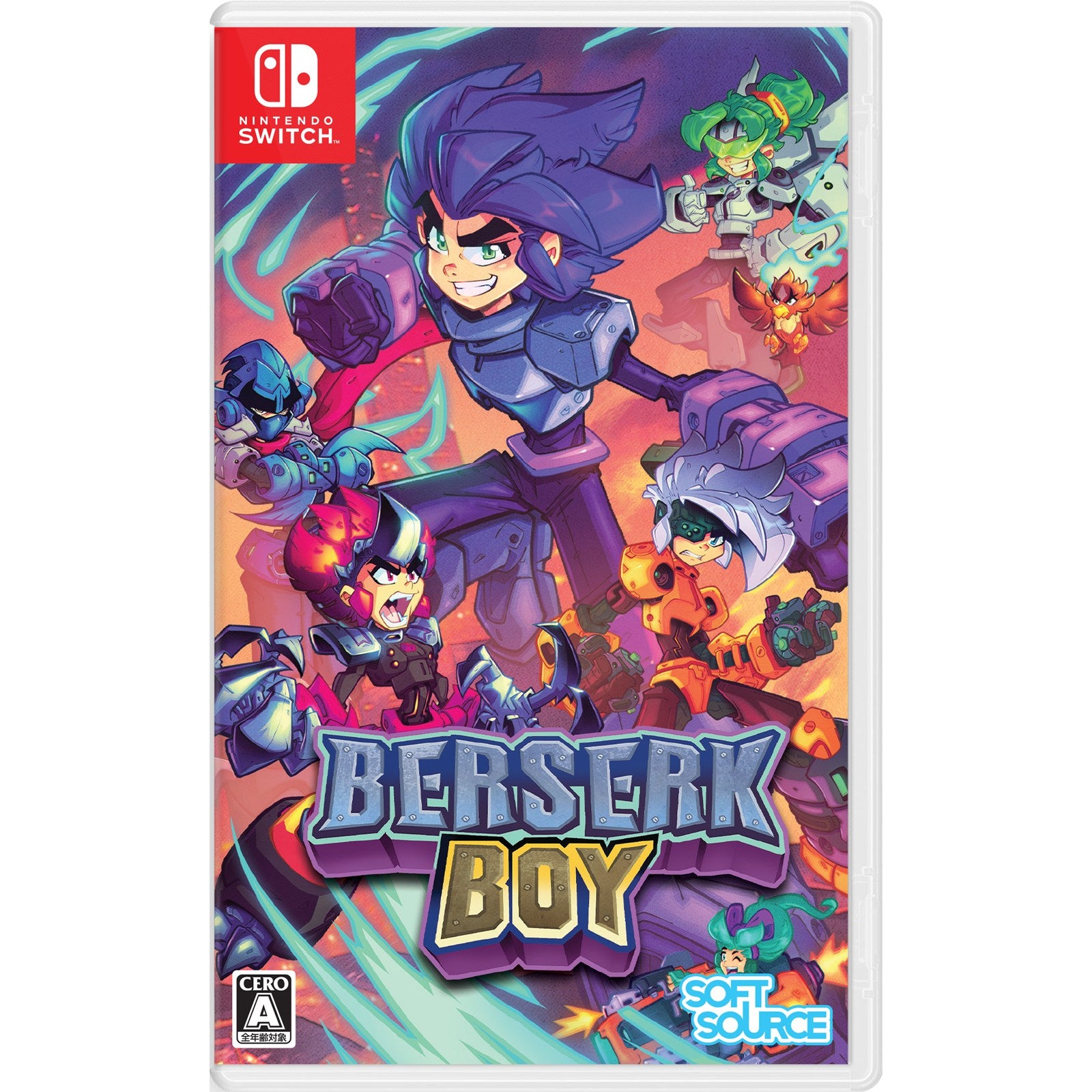 【予約前日出荷】[Switch] Berserk Boy(バーサークボーイ) SOFT SOURCE(20251225)