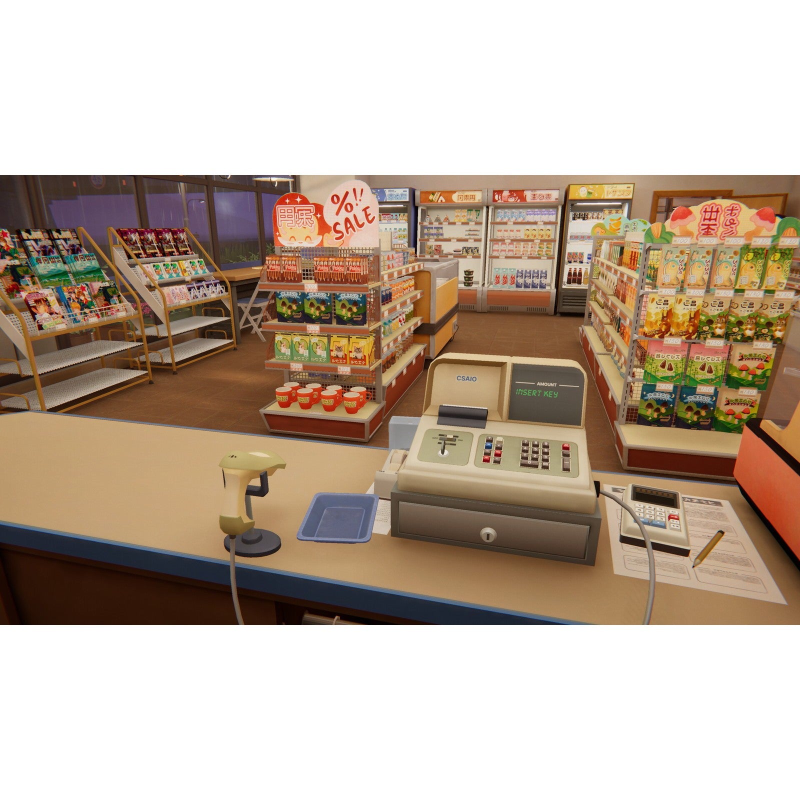【予約前日出荷】[Switch] 初回特典付(ヴィンテージ風ポストカード) inKONBINI: One Store. Many Stories(インコンビニ:ワンストア・メニーストーリーズ) 限定版 Beep Japan(20260618)
