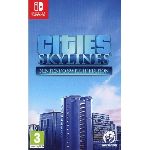【中古即納】[Switch] CITIES: SKYLINES NINTENDO SWITCH EDITION(シティーズ:スカイライン ニンテンドースイッチエディション) EU版 Paradox Interactive(LA-H-AQX5A-EUR)(20180914)