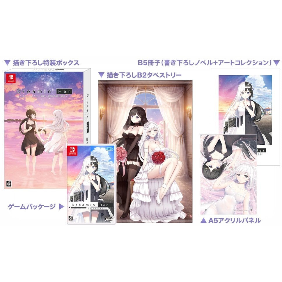 【新品即納】[Switch] Dreamin' Her(ドリーミンハー) -僕は、彼女の夢を見る。- 初回限定版 プロトタイプ(20260716)