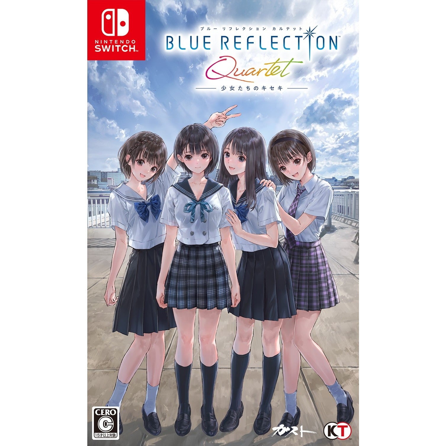 【予約前日出荷】[Switch] BLUE REFLECTION Quartet: 少女たちのキセキ(ブルーリフレクション カルテット) 通常版 コーエーテクモゲームス(20260730)