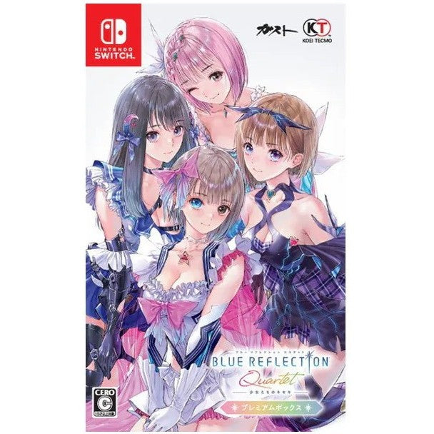 【新品即納】[Switch] BLUE REFLECTION Quartet: 少女たちのキセキ(ブルーリフレクション カルテット) プレミアムボックス(限定版) コーエーテクモゲームス(20260730)