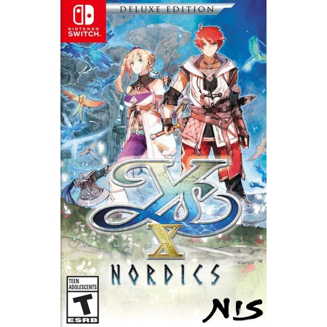 【中古即納】[Switch] イースX -NORDICS- DELUXE EDIITON(Ys10 ノーディクス デラックスエディション) 北米版 日本ファルコム(LA-H-BBCEH-USA)(20241025)