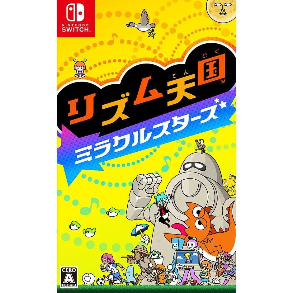 【中古即納】[お得品][表紙説明書なし][Switch] リズム天国 ミラクルスターズ 任天堂(20260702)
