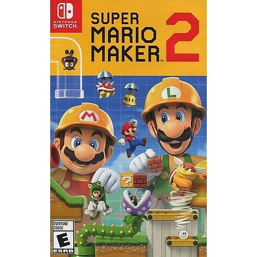 【中古即納】[Switch] Super Mario Maker 2(スーパーマリオメーカー2) 北米版 任天堂(LA-H-BAAQA-USA)(20190628)