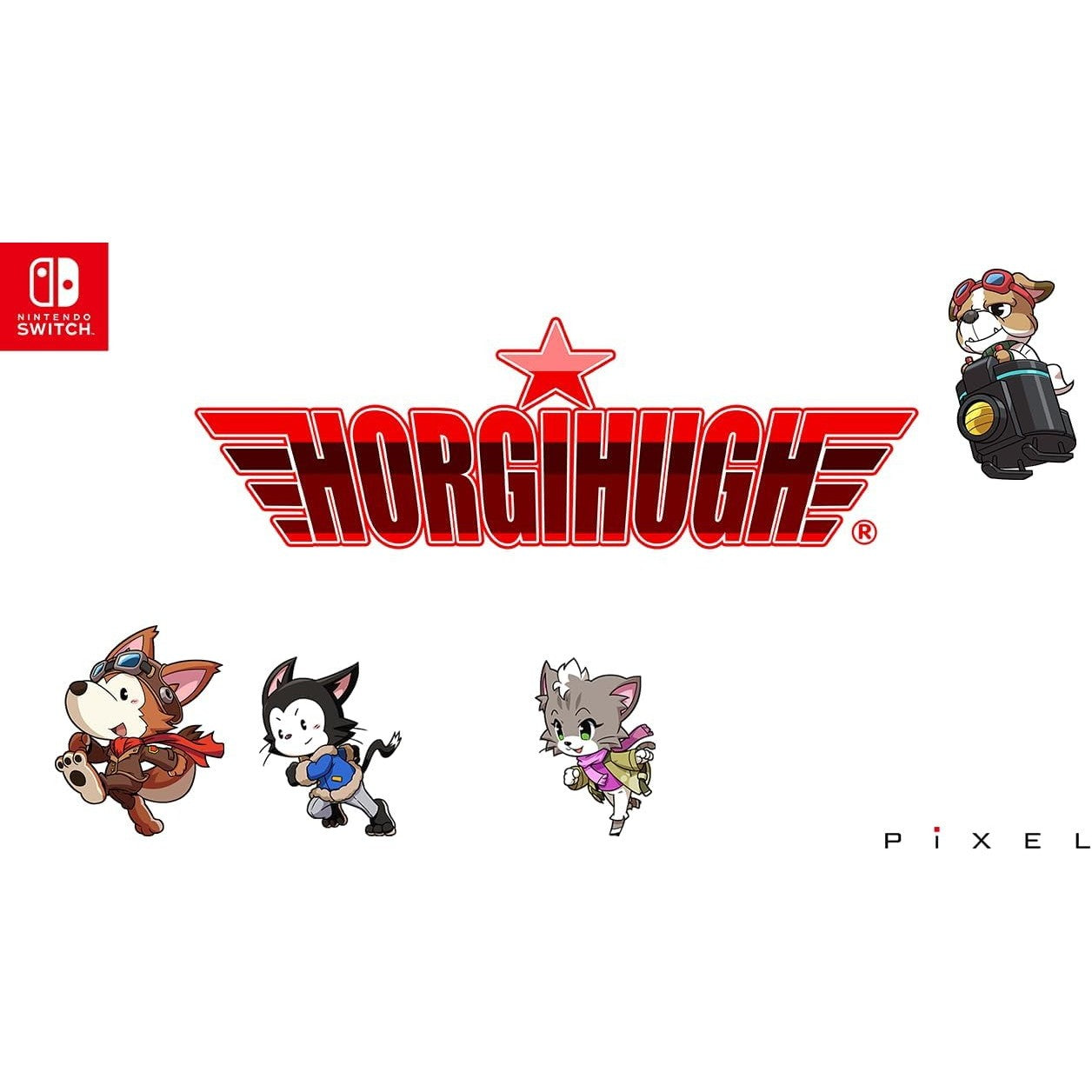 【予約前日出荷】[Switch] HORGIHUGH(ホーギーヒュー) 通常版 ピクセル(20261022)