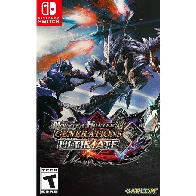 【中古即納】[Switch] Monster Hunter: Generations Ultimate(モンスターハンター ジェネレーションズ アルティメット/モンハン ダブルクロス) 北米版 カプコン(LA-H-AAB7B-USA)(20180828)