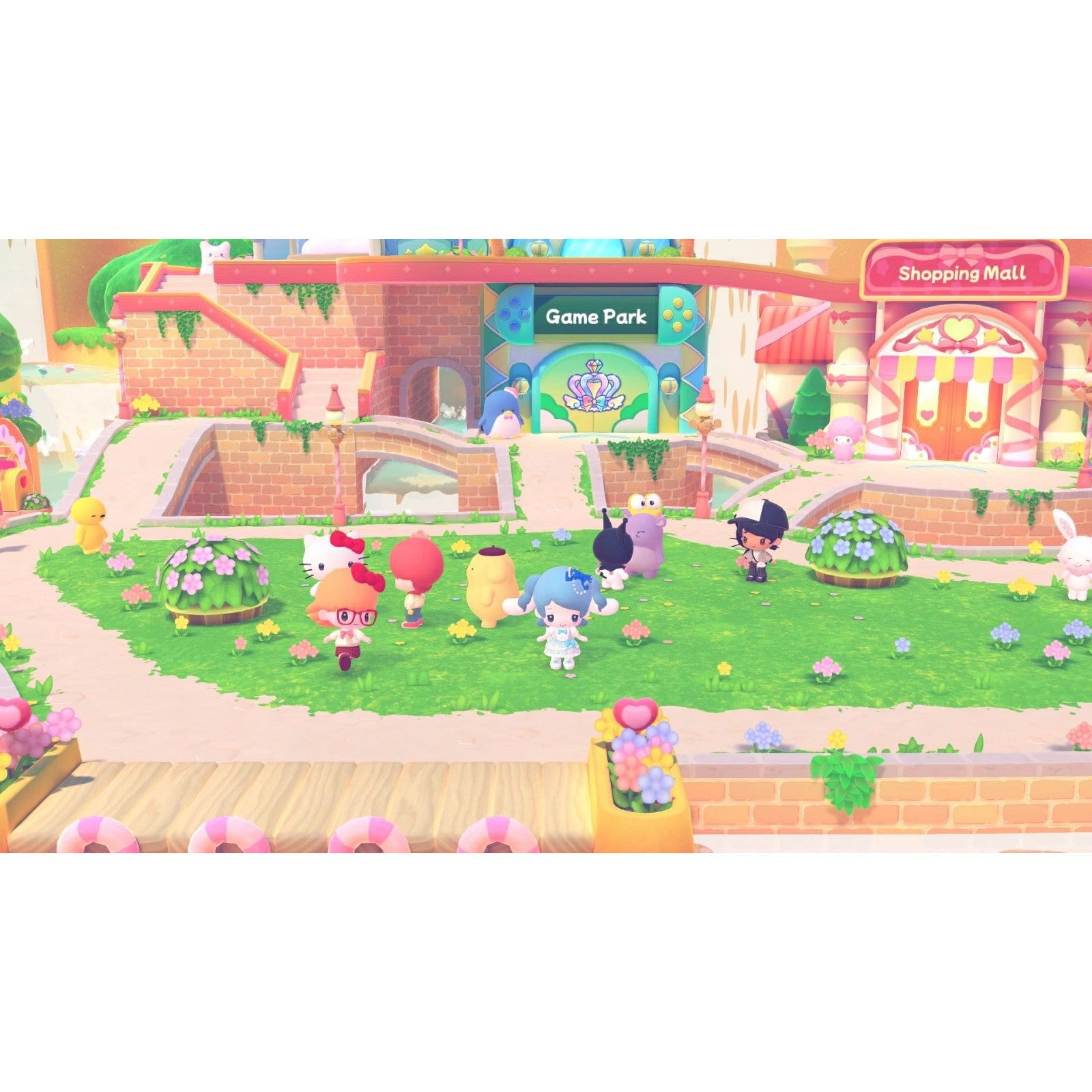 【予約前日出荷】[Switch] 初回特典付(ハローキティ カラビナマスコット) サンリオ パーティランド サンリオ(20261029)