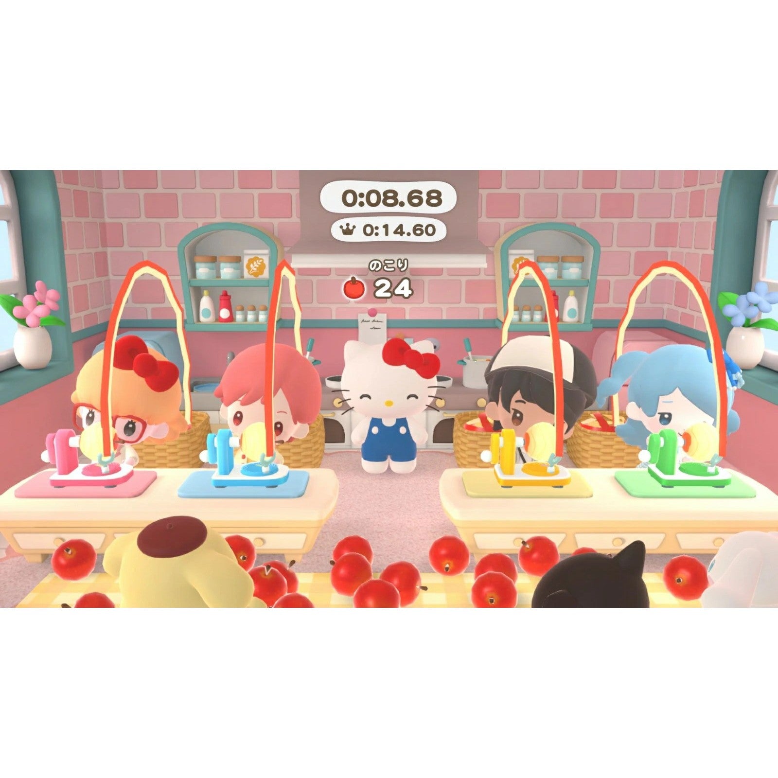 【予約前日出荷】[Switch] 初回特典付(ハローキティ カラビナマスコット) サンリオ パーティランド サンリオ(20261029)
