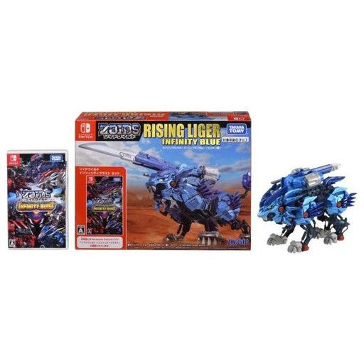 【中古即納】[Switch] ゾイドワイルド ZW36IB ライジングライガー インフィニティブルー「ゾイドワイルド インフィニティブラスト」セット(限定版) タカラトミー(20201126)