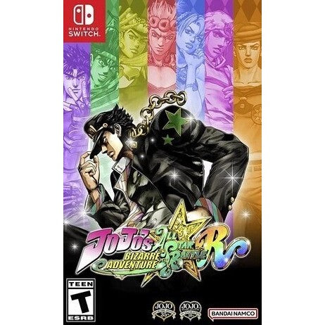 【中古即納】[Switch] ジョジョの奇妙な冒険 オールスターバトル R(ALL STAR BATTLE R) 北米版 バンダイナムコエンターテインメント(LA-H-AY64B-USA)(20220902)