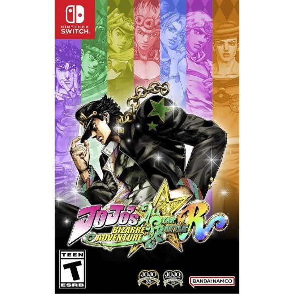 【中古即納】[Switch] ジョジョの奇妙な冒険 オールスターバトル R(ALL STAR BATTLE R) 北米版 バンダイナムコエンターテインメント(LA-H-AY64B-USA)(20220902)