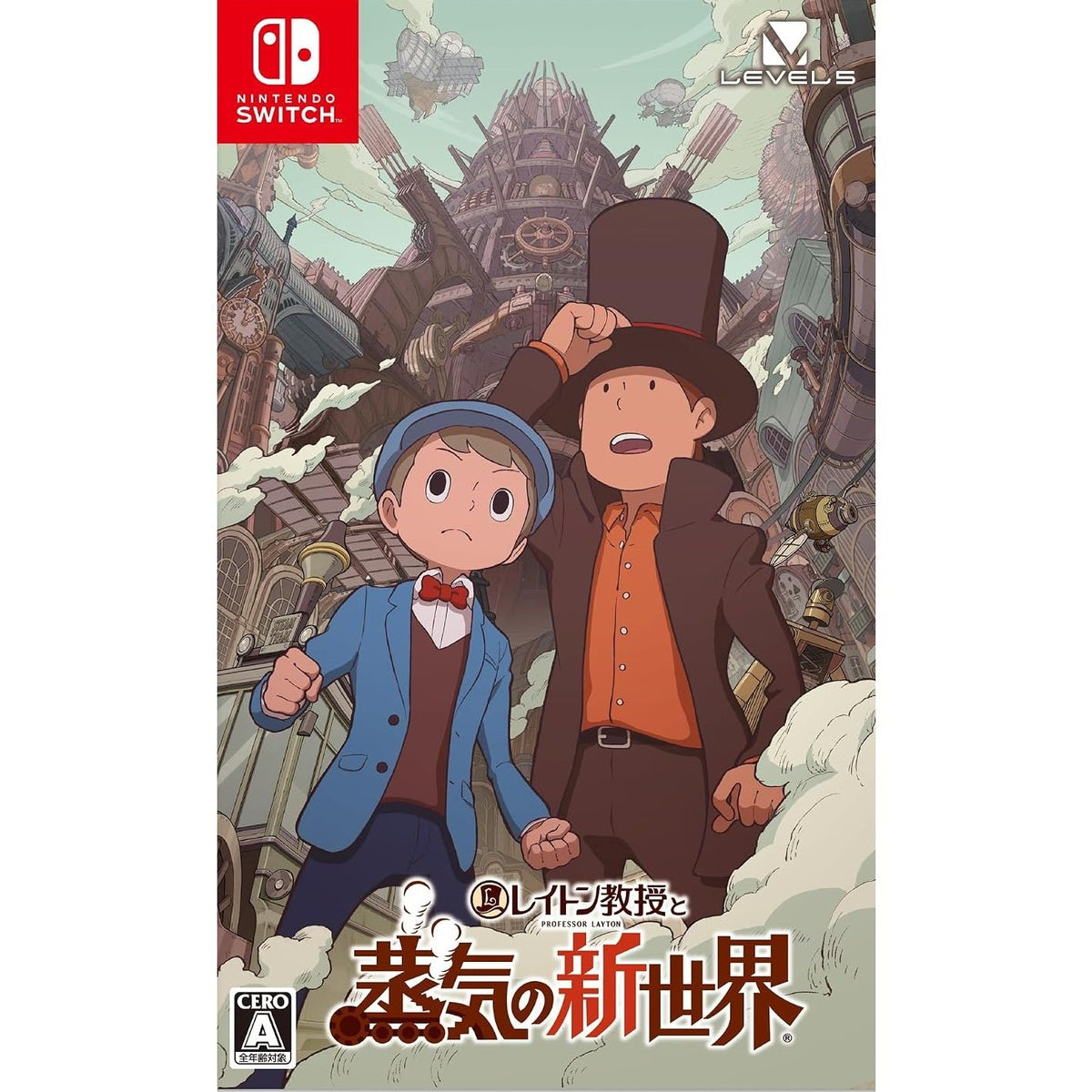 【予約前日出荷】[Switch] レイトン教授と蒸気の新世界 レベルファイブ(20261210)