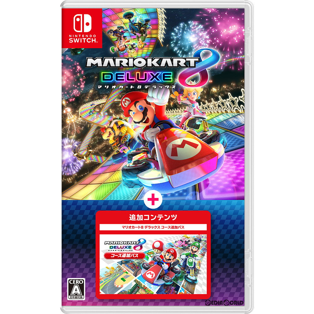 【新品即納】[Switch]マリオカート８ デラックス+コース追加パス 任天堂 (20231006)