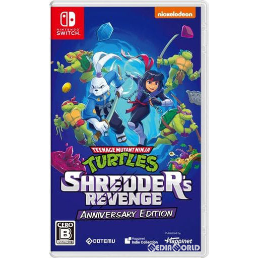 【新品即納】[Switch]ミュータント タートルズ:シュレッダーの復讐 アニバーサリーエディション ハピネット (20231130)