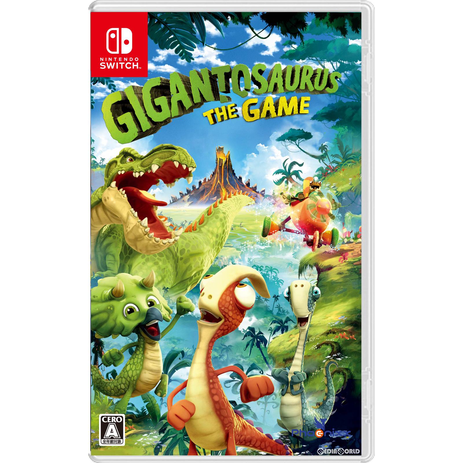 【新品即納】[Switch]ギガントサウルス ザ・ゲーム(Gigantosaurus The Game) 通常版 Phoenixx (20231207)