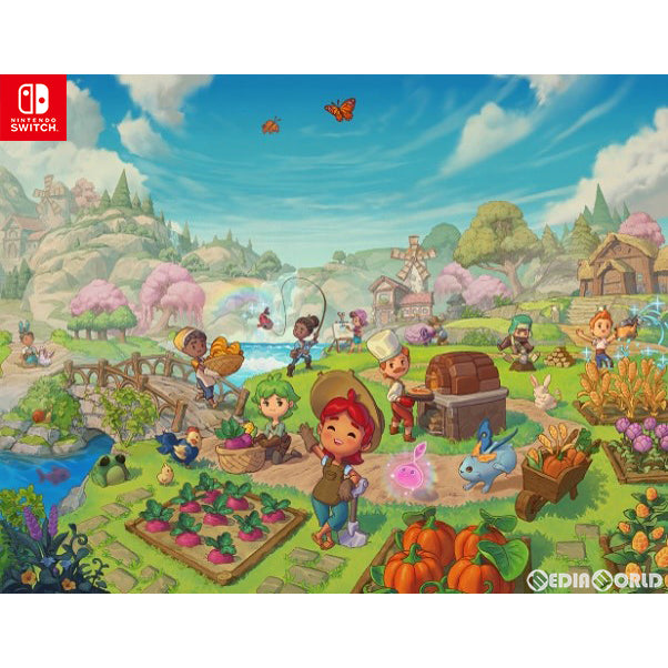 【予約前日出荷】[Switch]早期購入特典付(DLCくつろぎ空間アイテムパック) フェイファーム ようこそ精霊の島アゾリアへ スパイク・チュンソフト (発売中止)