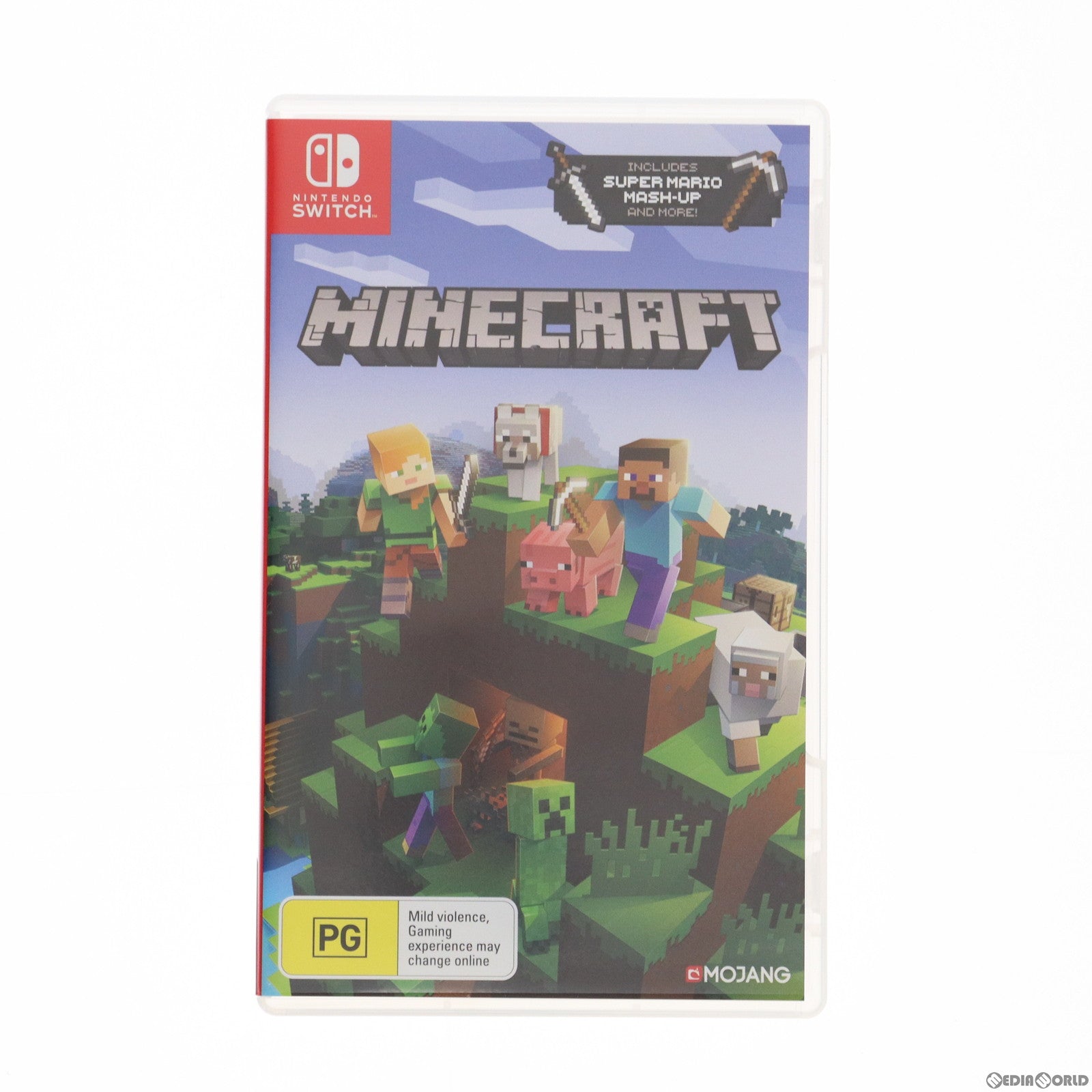 【中古即納】[Switch]Minecraft(マインクラフト) オーストラリア版(LA-H-AEUCA-EUR) MOJANG (20180621)
