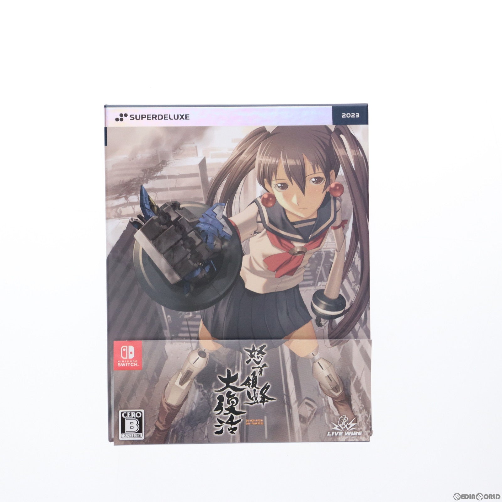 【中古即納】[Switch]Amazon.co.jp限定 怒首領蜂大復活(どどんぱちだいふっかつ) Amazon.co.jp限定セット(限定版) SUPERDELUXE GAMES (20230928)