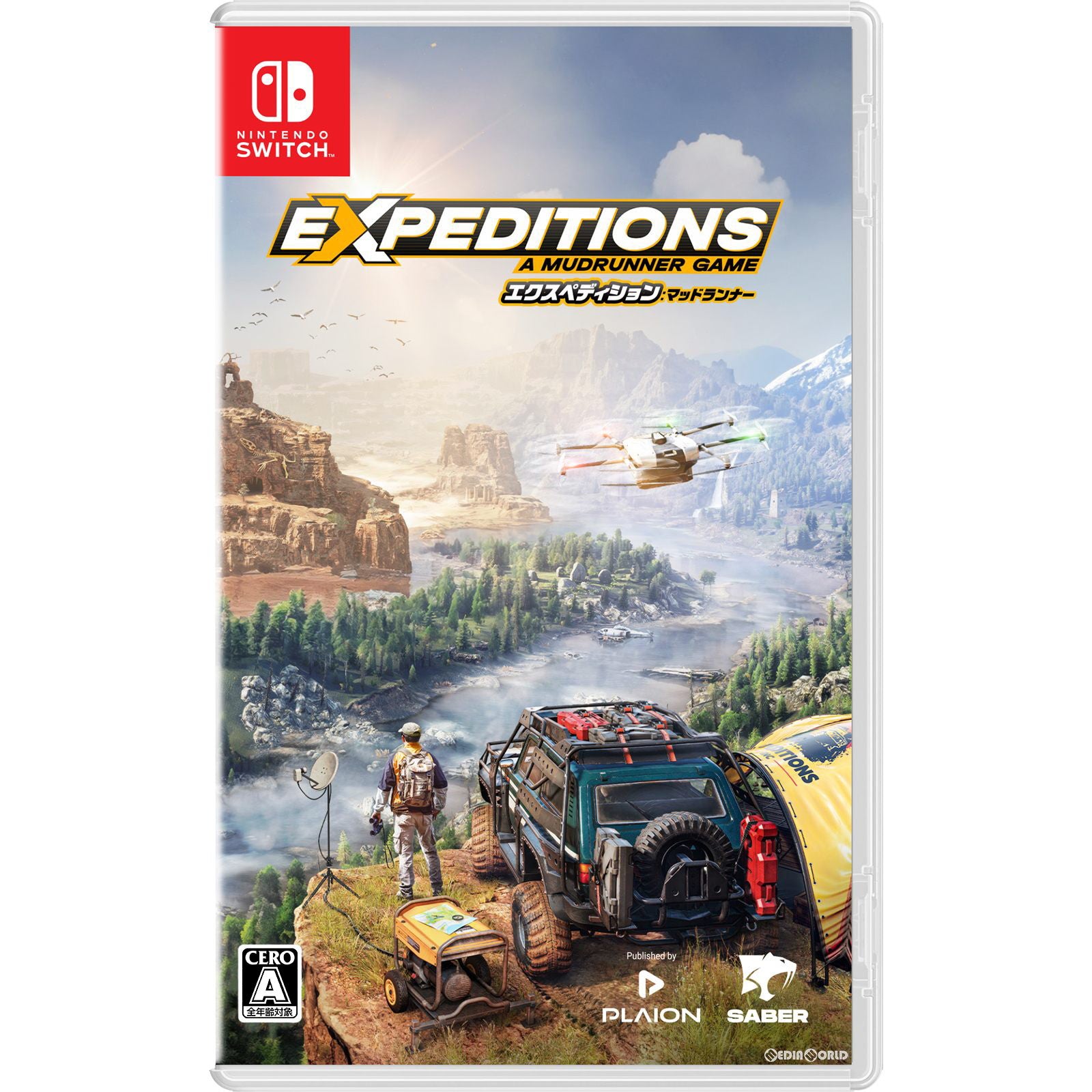 【中古即納】[Switch]Expeditions A MudRunner Game(エクスペディション マッドランナー) PLAION (20240328)