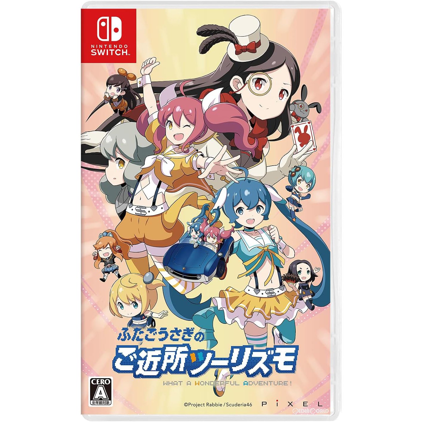 【新品即納】[Switch]ふたごうさぎのご近所ツーリズモ ピクセル (20240530)