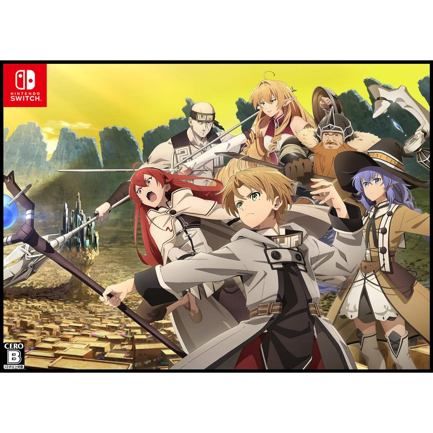 【中古即納】[Switch]無職転生 ～異世界行ったら本気だす～ Quest of Memories(クエスト オブ メモリーズ) 通常版 ブシロード (20240620)