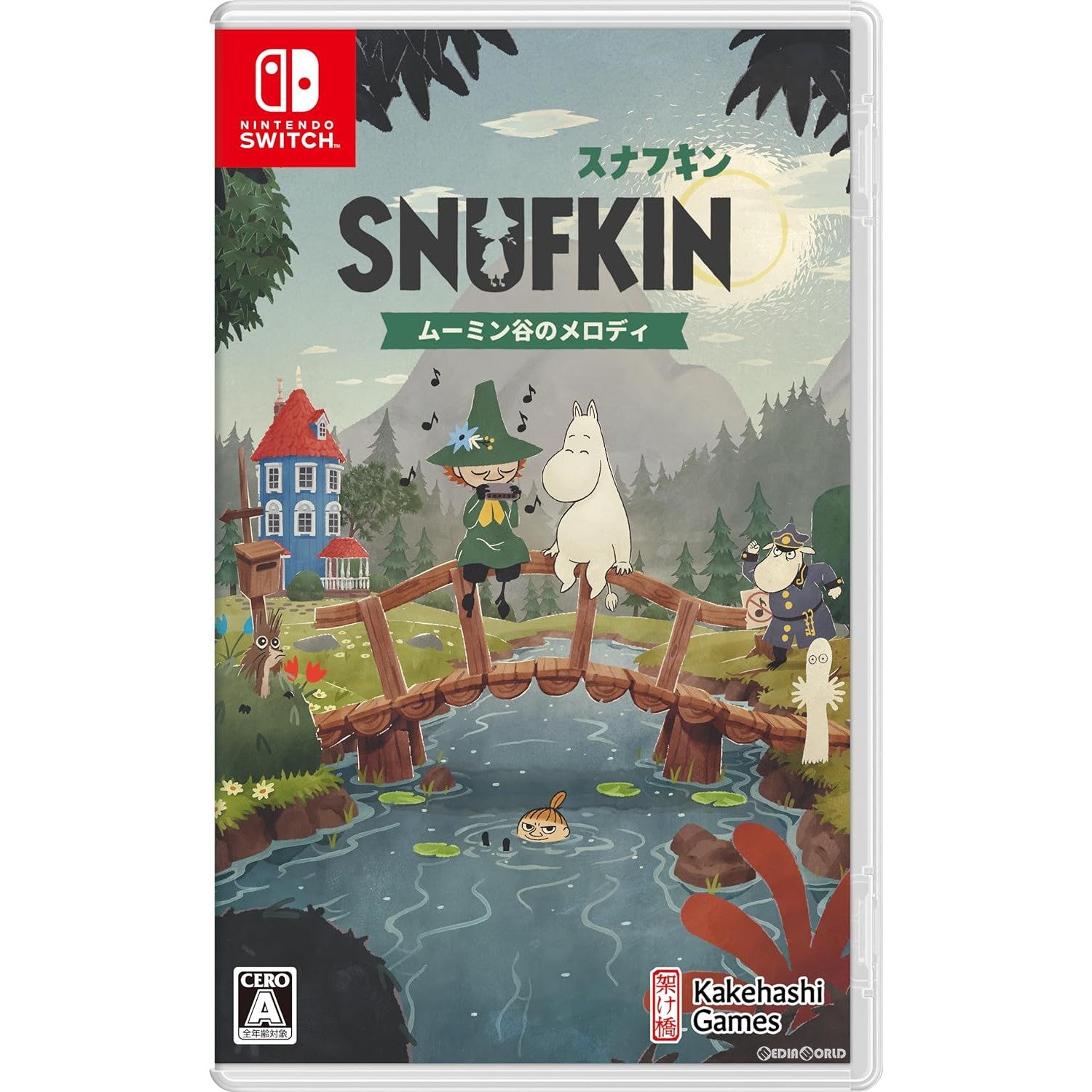 【中古即納】[お得品][表紙説明書なし][Switch]スナフキン:ムーミン谷のメロディ(Snufkin: Melody of Moominvalley) 通常版 Kakehashi Games (20240613)