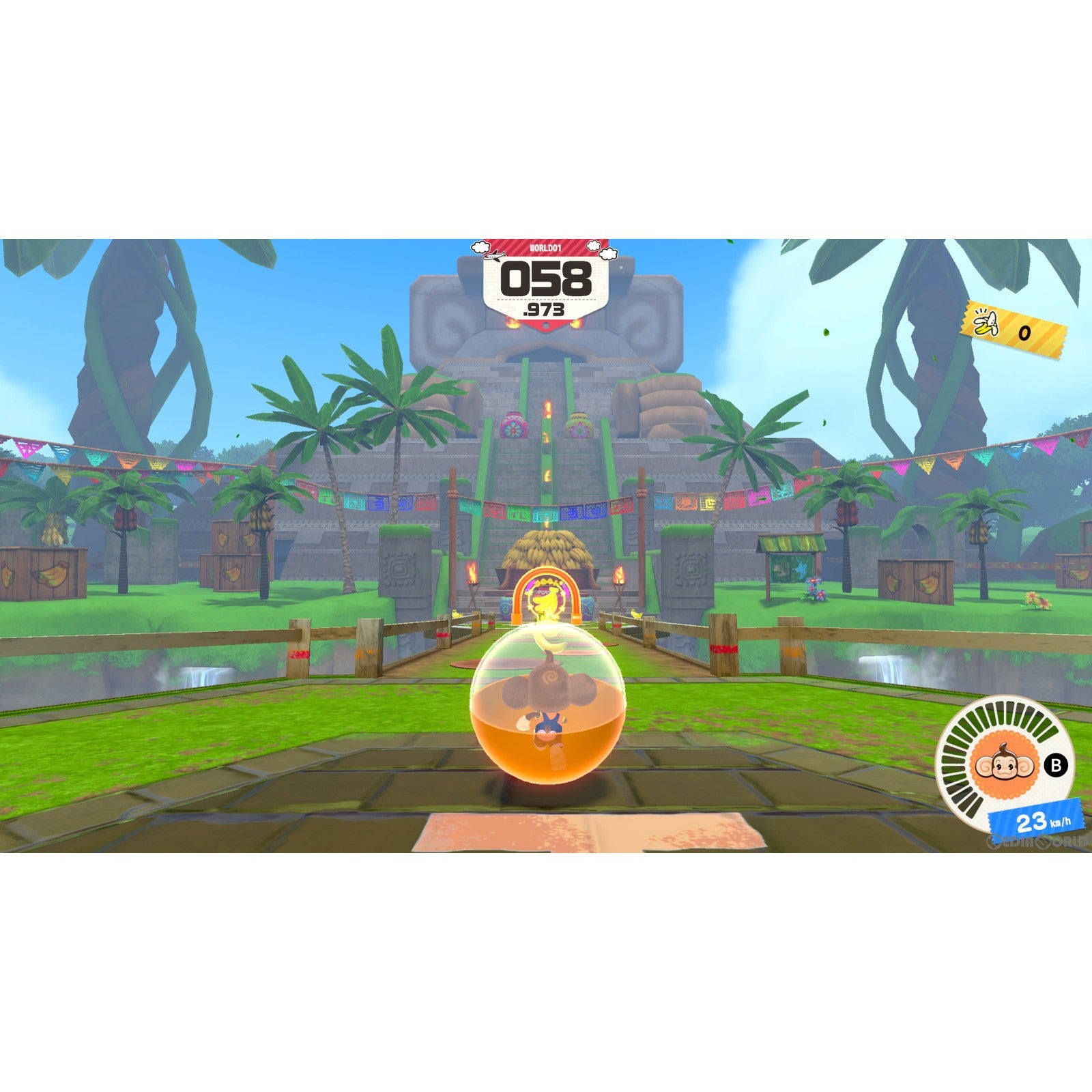 【中古即納】[Switch]スーパーモンキーボール バナナランブル(SUPER MONKEY BALL BANANA RUMBLE)(20240625)