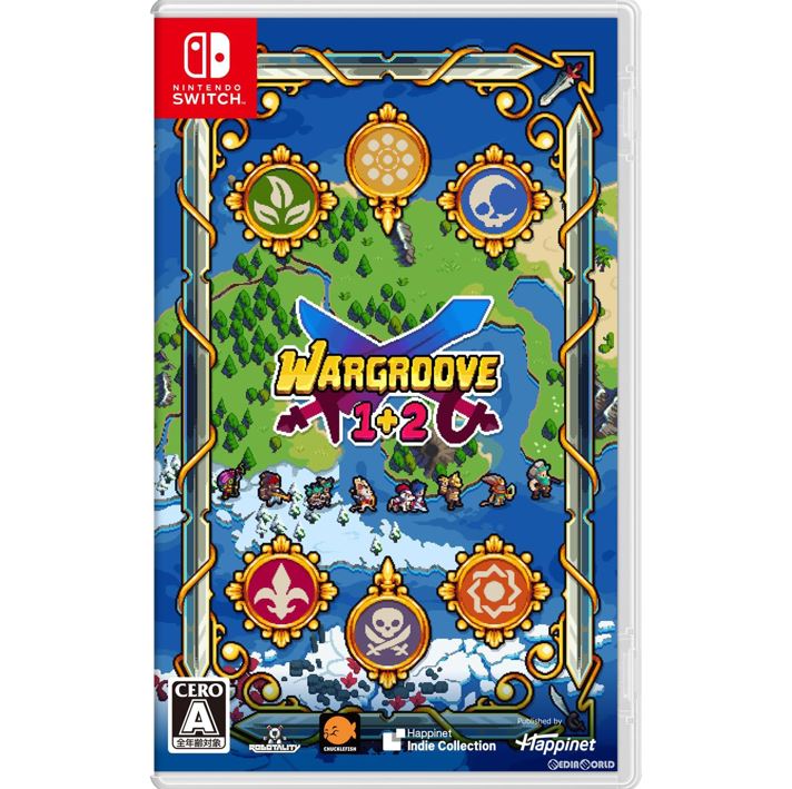 【新品即納】[Switch]初回特典付(セレクションサウンドトラックCD) ウォーグルーヴ1+2(WARGROOVE 1+2) ハピネット (20240530)